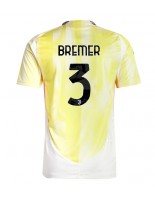 Juventus Gleison Bremer #3 Bortedrakt 2024-25 Korte ermer